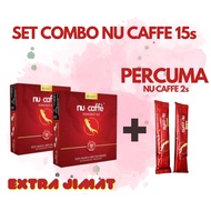 SET COMBO Nu Caffe Tongkat Ali 2 x 15s + FREE GIFT