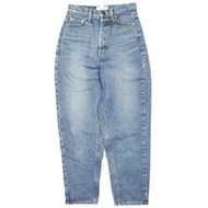 Mila Owen 日本製造寬鬆錐形牛仔褲 09WFP191008 0/S 藍色紐扣門襟牛仔褲 PT EDWIN 下裝 [二手] [Mila Owen]