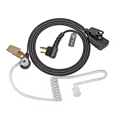 Air Tube Earpiece Radio Headset Compatible for Motorola CP040 DP1400 GP68 GP88 GP300 CT150 Walkie Ta