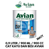 Cat Kayu dan Besi Avian 0,9 Liter Seri MATT / DOFF / AVIAN BRANDS