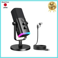 FIFINE AmpliGame AM8 Series XLR/USB Dynamic Gaming Microphone - Professional Streaming Set & Standal