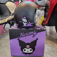 หมวกกันน็อกเปิดหน้า ลายคุโรมิ H2C HELMET KUROMI แท้