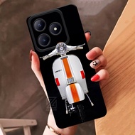 Case REALME C63 2024 Zelora Fashion Case Vespa Softcase REALME C63 Pro Camera Casing REALME C63 Kesi