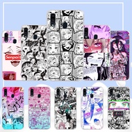 Fall Prevention Huawei Y7A Y7 2019 Y6P Y6 2018 2019 1QI21 Ahegao Anime Girl Transparent silicone soft case