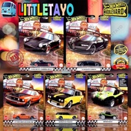 Hot Wheels Premium Boulevard B Set Porsche 911 Bugatti Chiron Datsun Wagon Mustang Meyers Manx