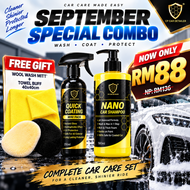 【CP CAR Detailer】CP CAR Detailer - Nano Car Shampoo 500ml + Mini Quick Coating 250ml Car Coating