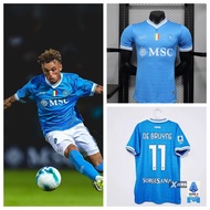 25/26  SSC Napoli Home Jersey[Player Edition] Home  Customizable Jersey Short Sleeve Shirt S-2XL