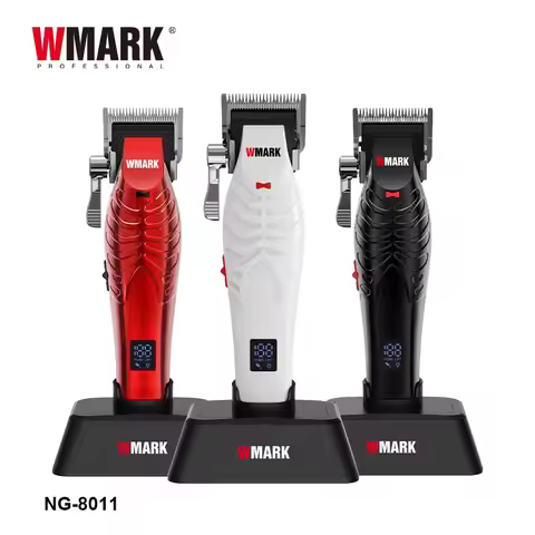 New WMARK NG-8011 Hair Trimmer Professional Clippers Adjustable Haircut Machine Maximum Speed 8500 R
