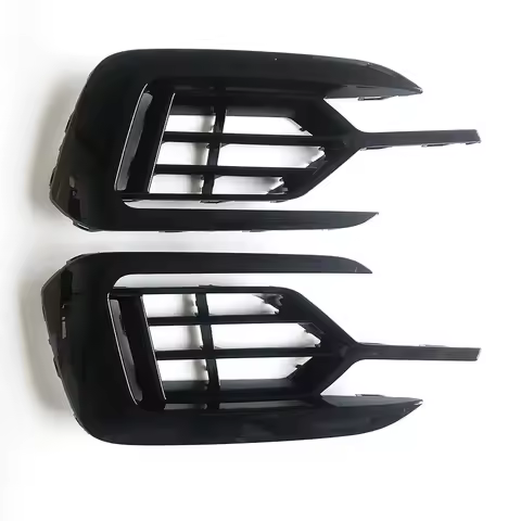 Glossy Black Front Bumper Fog Lamp Grille 3G8853665B/666B For Volkswagen Arteon Passat CC Rline 2019