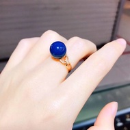 Dfdf Water Purification Dominican Blue Amber Ring 925 Silver Plated Rose Gold Amber Beeswax Live Adj