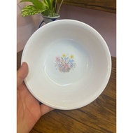 CR0601-CORELLE Bowl Flower Pattern Size: 6x2 Inches