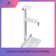 TECHCHIP-Universal PC Case Holder Under Desk Wall Side Mount CPU Stand Adjustable Computer Mainframe