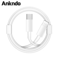 Ankndo PD 20W USB C To Lightning PD Fast Charging Charge Cable Sync Data Transfer USB-C Type C TypeC for IP 12/13