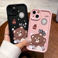 Suitable For IPhone 14 Pro Max 14 Plus 15 15 Bear Coke Mobile Phone Case