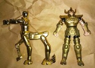 日空版 懷舊老物 BANDAI 日製 動畫版 合金 聖鬪士 聖鬥士 星矢 聖衣大系 黃金 射手座 艾奧羅斯 現狀 缺件