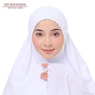 《100% genuine·》 Siti Khadijah Telekung Signature Sari Mas in White