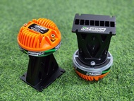 ลำโพงเสียงงแหลม DK MOTOR ไดร์ส้ม (ปากไลน์อาเรย์ อลูมิเนียม) ไดรเวอร์เสียงแหลม ลำโพง ทวิตเตอร์ ตูดไดร