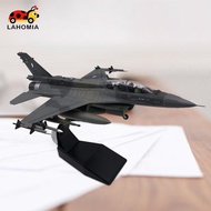 [lahomia] Alloy 1/72 F16 Fighter Airplane Diecast Model Retro Plane Model Souvenir with