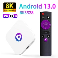 2023 New Smart TV Box H96 Max Android 13.0 Dual WiFi RK3528 Quad-Core Ultra HD H.265 Streaming Media Player UI Customization