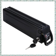 (SZHA) Electric E Bike Bicycle 18650 Battery Box Case Cover 48V Empty Silver Fish Ebike Aluminum Hou