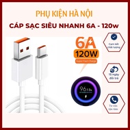 Fast Charging Cable 120w(6A), 67w, 55w, 33w, 18w Turbocharger For Xiaomi, Xiaomi Fast Charging Cable