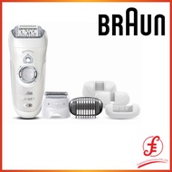 Braun EPILATOR Silk-épil 7 7880 SensoSmart™ Epilator Silver - Cordless Wet  Dry Epilator with 7 extr