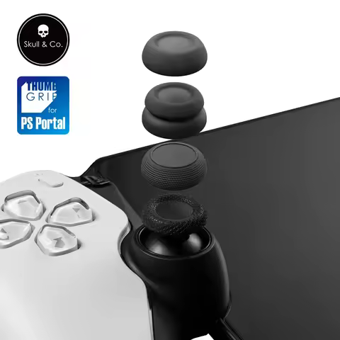Skull & Co. Joystick Cap Thumb Grip Set FPS CQC Thumbstick Cover for PS Portal PlayStation Portal