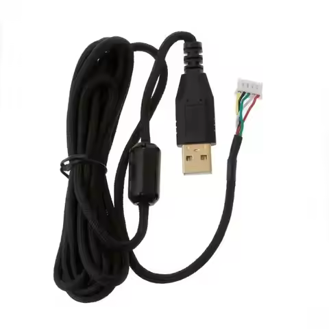 Replacement Repair Nylon Braided USB Cable Extension Cord For Glorious Model O D Wired Mouse Headpho