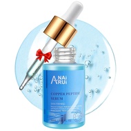 ANAI RUI Copper Peptides Serum untuk Wajah -Ghk-Cu Peptide Serum + Asid Hyaluronik - Mengurangkan Ga