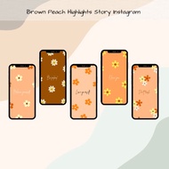 Canva Phone Wallpaper Template, Instagram Highlights, PDF Download, Digital Product.