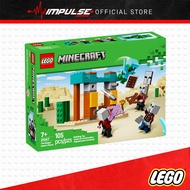 LEGO 21267 Minecraft The Illager Desert Patrol