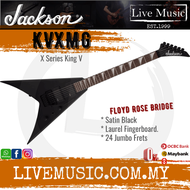 Jackson KVXMG X-Series King V Electric Guitar - Satin Black