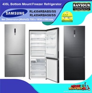 SAMSUNG RL4354RBAS8/SS / RL4354RBABS/SS 435L Bottom Mount Freezer Refrigerator