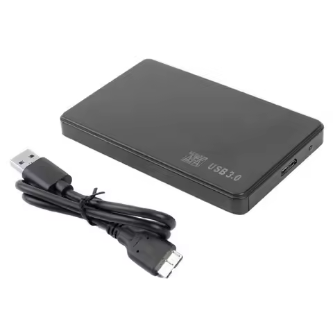 USB 3.0 HDD Enclosure 2.5" SATA HDD SSD External Hard Drive Case 5Gbps High Speed External Hard Driv