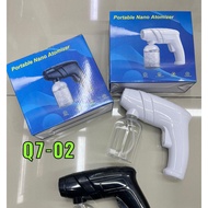Q7-02 Wireless Nano Atomizer Spray Disinfection Spray Gun Sanitizer Spray Gun