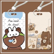 line friends 卡套 卡片套 八達通套 兔仔 pass套 證件套 收納袋 身分證套 多用途 brown choco 熊大 兔兔 雞仔 鴨仔 sally 公仔 生日禮物 送禮 家居 日用品 c