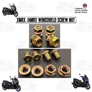 Yamaha Xmax Nmax V1 V2 Windshield Skru Nut Improve Version Visor Skru Nut / Honda ADV windshield Nut
