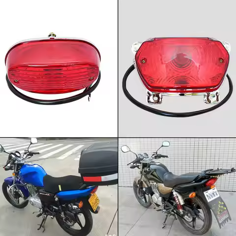 Motorcycle Tail Lamp for Haojue Suzuki Haojin Lifan Dayun GN150 EN125 EN125HU EN125-2/2A HJ125 Elect