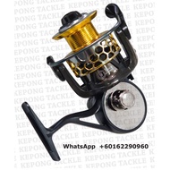 Opass Kimoji Honey Comb Spool Metal Body Spinning Fishing Reel Metal body reel Power Handle