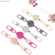 QUENTIN Elastic Keychain, Anti Lost Anti-theft Retractable Key Holder, Retractable Badges Holder Dur
