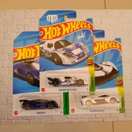 HW HOT WHEELS MCLAREN SOLUS GT MAD MIKE DRIFT ATTACK WHITE CZINGER ZIC biru EXOTICSHW