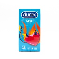 Durex OO Love, Lubricated Premium Condom, Durable, Flexible, Comfortable, Right-fit Condom, Easy to Put, Natural Rubber Latex, Long-lasting Condom, HSA approved - 12 pieces