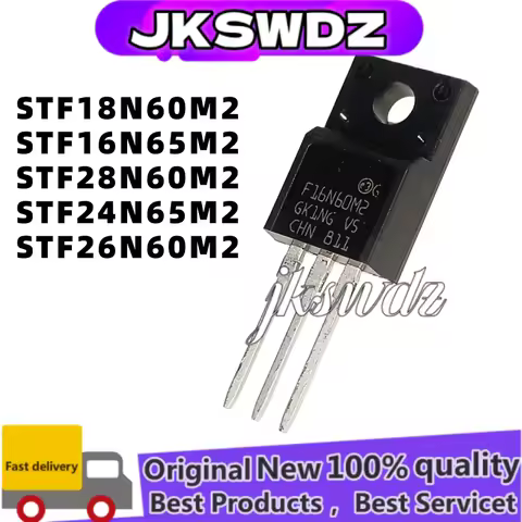 10PCS 100% new TO-220F 16N65M2 STF28N60M2 28N60M2 STF24N65M2 24N65M2 STF18N60M2 18N60M2 STF26N60M2 2