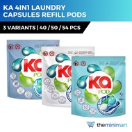 KA 4in1 Laundry Capsules Refill Pods Anti-Bacterial Detergent Pods