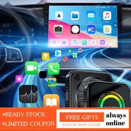 alwaysonline 4G LTE Wireless Adapter Support for Carplay 2.4G 5G WiFi Bluetooth Car Wired to AI Ente