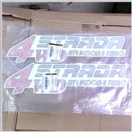 stiker strada 4WD intercooler turbo strada L200