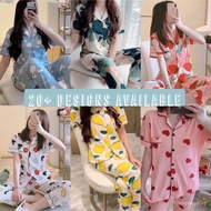 ins20 more designs available Cotton Pajama Sleepwear Set for women