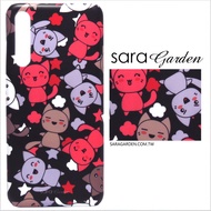 【Sara Garden】客製化 手機殼 SONY XZ2 保護殼 硬殼 可愛手繪貓咪