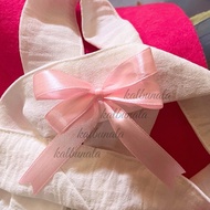 1 Dozen 12 1/2 inch Satin Ribbons Ready to Use Souvenir Paste 40 cm