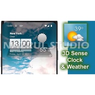 3D Sense Clock & Weather 7.33.0 Full Version Crack APK